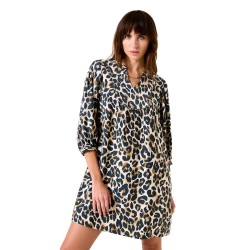 рокля,дамски,поли,и,рокли,garcia,h50081,3,4,sleeve,dress,almond,(beige)