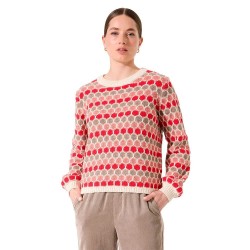 блуза,дамски,пуловери,дамски,плетени,дрехи,garcia,i50240,sweater,multicolor,(whitecap)