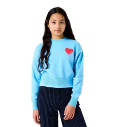 блуза,детски,блузи,garcia,h52442,sweater,ice,blue,(blue)