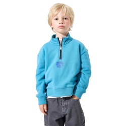 блуза,детски,блузи,garcia,j55468,half,zip,sweatshirt,retro,blue
