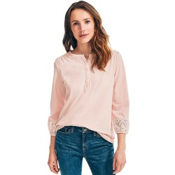 дамски,блузи,дамски,ризи,nautica,16k220,3,4,sleeve,blouse,pink,(pink)