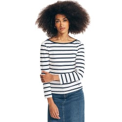 тениска,дамски,тениски,nautica,27k205,3,4,sleeve,t,shirt,white