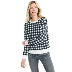 блуза,дамски,пуловери,дамски,плетени,дрехи,nautica,27s210,sweater,white,(white)