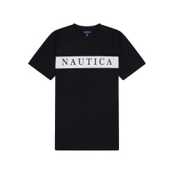 тениска,мъжки,тениски,nautica,n1k01292,short,sleeve,t,shirt,black,(black)