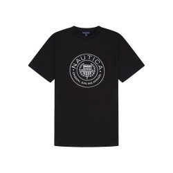 тениска,мъжки,тениски,nautica,n1k01305,short,sleeve,t,shirt,black