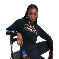 суичър,дамски,блузи,nautica,n7e00375,hoodie,black,(black)