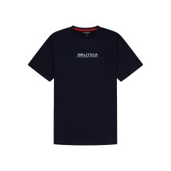 тениска,мъжки,тениски,nautica,n7i01020,short,sleeve,t,shirt,navy,(blue)