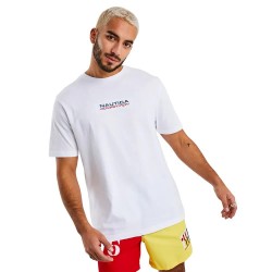 тениска,мъжки,тениски,nautica,n7i01037,short,sleeve,t,shirt,white