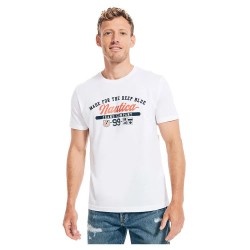 тениска,мъжки,тениски,nautica,vr2700,short,sleeve,t,shirt,white,(white)