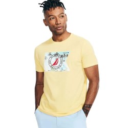 тениска,мъжки,тениски,nautica,vr3505,short,sleeve,t,shirt,yellow,(yellow)