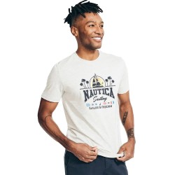 тениска,мъжки,тениски,nautica,vr3510,short,sleeve,t,shirt,white,(grey)