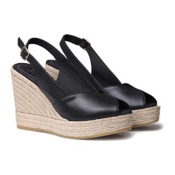 сандали,на,платформа,дамски,сандали,и,чехли,toni,pons,oprah,esparto,wedge,sandals,black,(black)