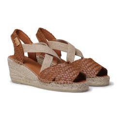 сандали,на,платформа,дамски,сандали,и,чехли,toni,pons,salina,esparto,wedge,sandals,brown