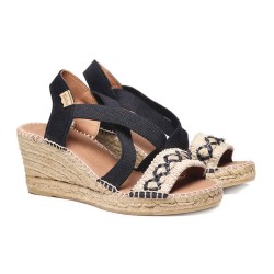 сандали,на,платформа,дамски,сандали,и,чехли,toni,pons,susa,bn,esparto,wedge,sandals,black,(black)