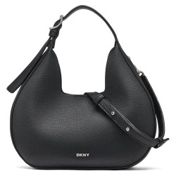 чанта,всички,чанти,dkny,camila,sm,hobo,bag,black,(black,silver,black)