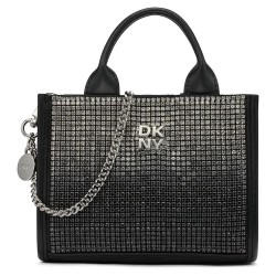 чанта,всички,чанти,dkny,hadlee,mini,bag,black,silver,black,blk
