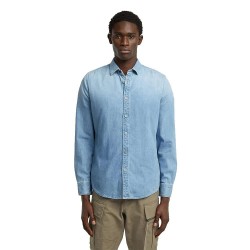 риза,с,дълъг,ръкав,мъжки,ризи,g,star,clean,slim,fit,long,sleeve,shirt,faded,thames,(blue)