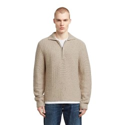 блуза,мъжки,пуловери,g,star,d26740,d754,half,zip,sweater,beige,(dark,brick)
