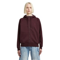 блуза,дамски,блузи,g,star,premium,core,2.1,full,zip,sweatshirt,maroon,(purple)