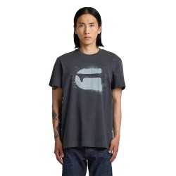 тениска,мъжки,тениски,g,star,spray,g,logo,short,sleeve,t,shirt,grey,(india,ink)