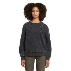 блуза,дамски,блузи,g,star,washed,3d,a,line,sweatshirt,dark,black,smokey,gd,(grey)