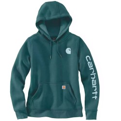 суичър,дамски,блузи,carhartt,logo,hoodie,greenstone,(green)