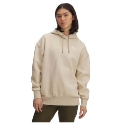 суичър,дамски,блузи,under,armour,icon,fleece,oversize,hoodie,white,brown,(beige)