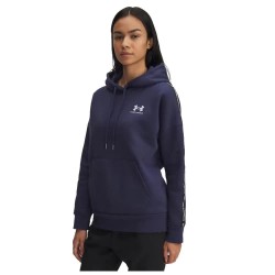 суичър,дамски,блузи,under,armour,icon,fleece,taped,hoodie,blue,white,(blue)