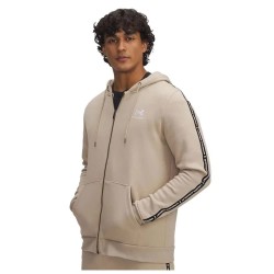 поларена,блуза,мъжки,пуловери,under,armour,icon,fleece,taping,full,zip,sweatshirt,brown,white,(beige)
