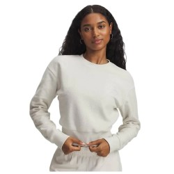 блуза,дамски,блузи,under,armour,icon,terry,varsity,crew,sweatshirt,white,summit,white,(white)