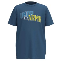 тениска,детски,тениски,under,armour,overlay,wm,short,sleeve,t,shirt,blue,high,vis,yellow,(blue)