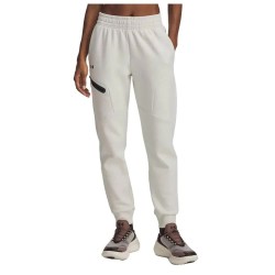 поларена,блуза,дамски,панталони,under,armour,unstoppable,fleece,joggers,white,black,(white)