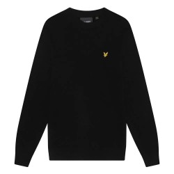 блуза,мъжки,пуловери,lyle,&,scott,kn2114v,sweater,jet,black,marl,(black)
