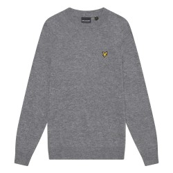 блуза,мъжки,пуловери,lyle,&,scott,kn2114v,sweater,mid,grey,marl,(grey)