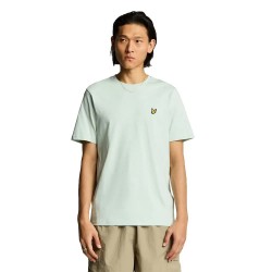 тениска,мъжки,тениски,lyle,&,scott,plain,short,sleeve,t,shirt,green,(ambient,green)