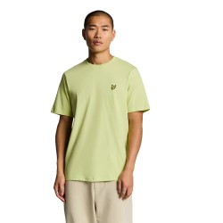 тениска,мъжки,тениски,lyle,&,scott,plain,short,sleeve,t,shirt,steward,(yellow)