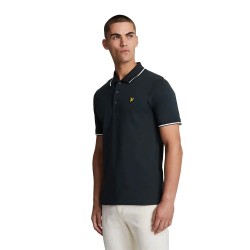 мъжки,блузи,с,яка,lyle,&,scott,tipped,short,sleeve,polo,dark,navy,white,(blue)