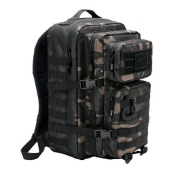 раница,раници,brandit,us,assault,backpack,dark,camo,(grey)