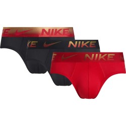 Nike Dri-Fit Es slips 3 units - Red / Black (Uni Red / Black / Black Metallic) мъжко,бельо,nike,dri,fit,es,slips,3,units,red,black,(uni,red,black,black,metallic)