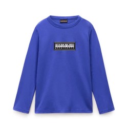 тениска,детски,тениски,napapijri,chamois,long,sleeve,t,shirt,royal,blue,(blue)