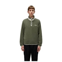 Блуза Napapijri Dergana half zip sweatshirt - Green (Tea Leaf) блуза,мъжки,пуловери,napapijri,dergana,half,zip,sweatshirt,green,(tea,leaf)