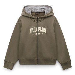блуза,детски,блузи,napapijri,inot,full,zip,sweatshirt,tea,leaf,(green)