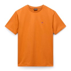 тениска,мъжки,тениски,napapijri,salis,summmer,short,sleeve,t,shirt,orange,pumpkin,(orange)