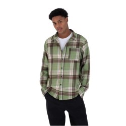 риза,с,дълъг,ръкав,мъжки,ризи,hurley,axe,long,sleeve,shirt,green,(jungle)