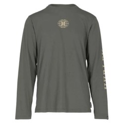 тениска,мъжки,тениски,дамски,тениски,hurley,banner,long,sleeve,t,shirt,grey,(cargo)