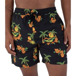 бански,гащета,мъжки,бански,костюми,hurley,cannonball,volley,17´´,swimming,shorts,black,6,(black)