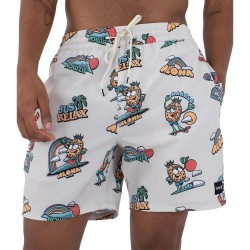 бански,гащета,мъжки,бански,костюми,hurley,cannonball,volley,17´´,swimming,shorts,bone,3,(white)