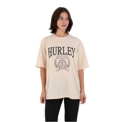тениска,мъжки,тениски,дамски,тениски,hurley,global,oversize,short,sleeve,t,shirt,beige,(pearl,ivory)