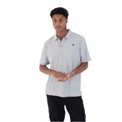 мъжки,блузи,с,яка,hurley,icon,short,sleeve,polo,heather,grey