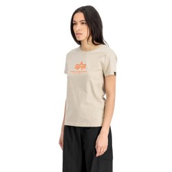 тениска,дамски,тениски,alpha,industries,basic,short,sleeve,t,shirt,organic,beige,(beige)